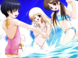  bikini highres one-piece one-piece_swimsuit resize swimsuit water 