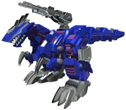  3d genosaurer gun mecha polygon weapon zoids 