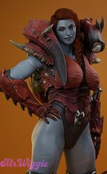  1girls 3d alien alien_girl alien_humanoid armor ass athletic athletic_female big_ass big_breasts bottom_heavy breasts bust busty chest cleavage curvaceous curvy curvy_figure eyebrows eyelashes female female_focus female_only fit fit_female fully_clothed grey-skinned_female grey_body grey_skin guardians_of_the_galaxy hair hips hourglass_figure huge_ass huge_breasts hulk_(series) humanoid lady_hellbender light_skin marguerite_hellbender marvel marvel_comics mature mature_female mr.wiggie muscular_female pale-skinned_female pale_skin red_hair seknarfian slim slim_waist solo thick thick_hips thick_legs thick_thighs thighs top_heavy top_heavy_breasts upper_body voluptuous voluptuous_female waist wide_hips 