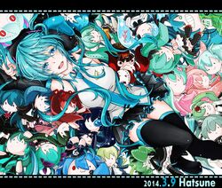  acute_(vocaloid) aimaina aqua_hair black_rock_shooter blue_eyes boots bottle_miku character_doll character_name commentary_request dated detached_sleeves female furisode_sleeves hatsune_miku heartbeat_(module) highres himitsu_keisatsu_(vocaloid) karakasa_garaku koi_wa_sensou_(vocaloid) letterboxed long_hair matryoshka_(vocaloid) melt_(vocaloid) nail_polish necktie nisoku_hokou_(vocaloid) odds_&amp;_ends_(vocaloid) project_diva_(series) puzzle_(vocaloid) rolling_girl_(vocaloid) sadistic_music_factory_(vocaloid) saihate_(vocaloid) saikin_osen_-_bacterial_contamination_-_(vocaloid) sakura_miku senbonzakura_(vocaloid) shinkai_shoujo_(vocaloid) skirt solo songover supreme_(module) thigh_boots thighhighs ura-omote_lovers_(vocaloid) very_long_hair vocaloid world_is_mine_(vocaloid) yuki_miku 