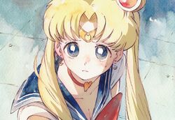  bad_id bad_twitter_id bishoujo_senshi_sailor_moon bishoujo_senshi_sailor_moon_s blonde_hair blue_eyes blue_sailor_collar breasts choker cleavage collarbone commentary_request crescent crescent_earrings derivative_work diadem earrings female hair_ornament hair_over_shoulder heart heart_choker highres jewelry long_hair magical_girl meme neulbaram red_choker sailor_collar sailor_moon sailor_moon_redraw_challenge_(meme) sailor_senshi_uniform screenshot_redraw solo tsukino_usagi twintails upper_body 