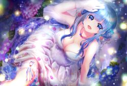  dress emori_miku emori_miku_project long_hair necklace shimotsukishin wedding_attire 