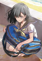  hamada_kousuke hanebado! seifuku shiwahime_yuika tagme 