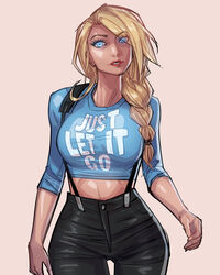  badass disney disney_princess elsa_(frozen) frozen_(film) punk_girl rock rock_n_roll 