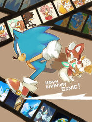  2010 3:4 anthro bat black_body black_fur blue_body blue_fur brown_background canid canine chip_(sonic) classic_sonic classic_sonic_(universe) clock clock_tower clothing dessert dr._eggman dress duo_focus earth echidna english_text eulipotyphlan female film_reel food footwear fox fur gloves green_eyes green_hill_zone group handwear happy_birthday heart_symbol hedgehog holding_food holding_object human ice ice_cream ice_cream_cone knuckles_the_echidna male mammal monotreme niwa0w0 open_mouth open_smile pink_body pink_fur planet red_body red_clothing red_dress red_fur rouge_the_bat running sega shadow_the_hedgehog shoes simple_background smile sonic_the_hedgehog sonic_the_hedgehog_(series) sonic_the_werehog sonic_unleashed tails text water were wereeulipotyphlan werehog white_body white_fur yellow_body yellow_eyes yellow_fur 