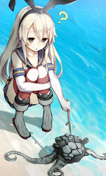  kantai_collection kato_roku shimakaze_(kancolle) tagme thighhighs 