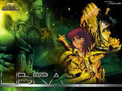  dragon_shiryu dragon_shiryuu gold_cloth gold_saint libra_dohko libra_douko saint_seiya wallpaper 