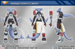  aljune_art anthro destiny_(video_game) destiny_2 english_text fireteam_epsilon garchomp generation_4_pokemon guardian guardian_(destiny) hi_res male model_sheet nintendo pokemon pokemon_(species) solo text titan_(destiny) url zavala 