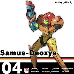  1:1 alternate_color deoxys elite.4 generation_3_pokemon legendary_pokemon metroid nintendo pokemon pokemon_(species) samus_aran 