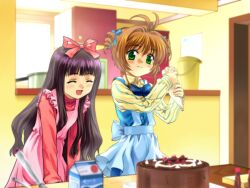  card_captor_sakura daidouji_tomoyo kinomoto_sakura moonknives tagme 