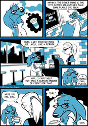 2009 anthro base_three_layout blockage_(layout) blue_theme breathing_noises canid canine canis comic cool_colors dana_simpson dialogue digital_media_(artwork) domestic_dog duo english_text eyewear female glasses horizontal_blockage inner_monologue mammal mental_pictographics number onomatopoeia ordering_beverage pictographics raine_(rainedog) rainedog sigh six_frame_image sound_effects speech_bubble talking_to_another talking_to_viewer text thought_bubble unit