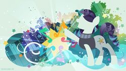  16:9 4k absurd_res clothing coloratura_(mlp) cutie_mark earth_pony equid equine female feral friendship_is_magic frutiger_metro hair hasbro hi_res horse mammal musical_note my_little_pony pony sambaneko silhouette solo veil wallpaper widescreen 