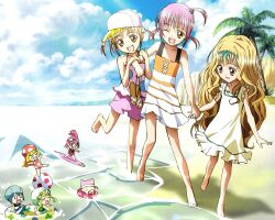  hinamori_amu kusukusu_(character) mashiro_rima miki pepe ran shugo_chara suu yuiki_yaya 