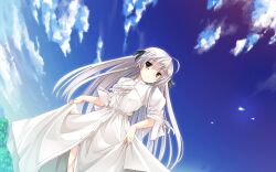  dress kasugano_sora mutou_kurihito sky yosuga_no_sora 