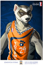 asterionblazing basketball clothing clyde_moerke competition_number domestic_ferret footprint jersey male mammal mustelid musteline number number_on_clothing number_on_jersey number_on_topwear number_print pawprint print_clothing print_jersey print_topwear solo text text_on_clothing text_on_jersey text_on_topwear text_print topwear true_musteline weasel whiskers