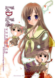  :d =_= angel_wings arm_at_side arm_behind_back arm_up artist_name bare_legs barefoot blunt_bangs blush blush_stickers bow braid brown_hair brown_serafuku chibi chibi_inset closed_mouth copyright_name crossed_legs english_text engrish_text feathered_wings feathers female floating fukuzawa_yumi hairbow jpeg_artifacts kazahana_chiruwo light_smile lillian_girls&#039;_academy_school_uniform long_hair maria-sama_ga_miteru neckerchief open_mouth panties pantyshot parted_bangs pink_bow purple_eyes ranguage sailor_collar school_uniform serafuku shimazu_yoshino smile solo text_focus toudou_shimako twin_braids twintails underwear upskirt v-shaped_eyebrows white_panties wings yellow_neckerchief yellow_sailor_collar 