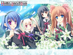  flowers group hello_good-bye hiiragi_koharu moekibara_fumitake rindou_natsume saotome_suguri seifuku yukishiro_may 