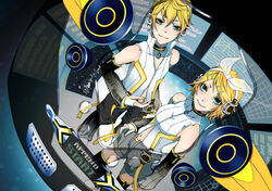  kagamine_len kagamine_rin len_append mugi_(mugikko) rin_append vocaloid 