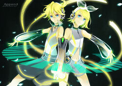  kagamine_len kagamine_rin len_append rin_append vocaloid 