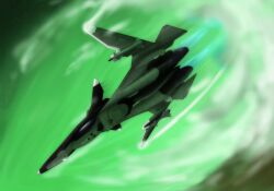  aircraft airplane bad_id bad_pixiv_id ffr-41mr fighter_jet jet military military_vehicle night night_sky no_humans sentou_yousei_yukikaze sky tsuyuki_(cyaco-103) vehicle_focus 