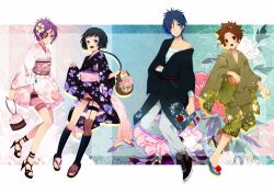  dokuro_chrome katekyou_hitman_reborn rokudou_mukuro sawada_tsunayoshi yuni 