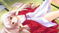  blush game_cg japanese_clothes sengoku_hime tagme 