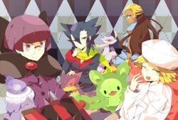  book cattleya_(pokemon) elite_four giima_(pokemon) liepard litwick meinshao mienshao pillow pokemon pokemon_(game) pokemon_black_and_white pokemon_bw renbu_(pokemon) reuniclus rule_63 shikimi_(pokemon) 