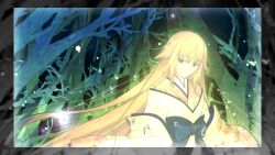  animal_ears blonde_hair female girl_of_the_moon_(tsuki_no_sango) japanese_clothes kimono long_hair obi red_eyes sash takeuchi_takashi tsuki_no_sango 