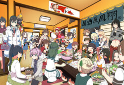  1boy 6+girls abukuma_(kancolle) abukuma_kai_ni_(kancolle) admiral_(kancolle) ahoge air_conditioner akagi_(kancolle) animal_costume antlers apron aqua_eyes aqua_hairband aqua_shirt atago_(kancolle) ayanami_(kancolle) bare_shoulders bell beret bismarck_(kancolle) black-framed_eyewear black_gloves black_hair black_pantyhose black_serafuku black_thighhighs blonde_hair blue_apron blue_eyes blue_hair blue_hakama blue_headwear blue_jacket blue_sailor_collar blush_stickers braid braided_bun breasts brown_eyes brown_gloves brown_hair brown_sailor_collar cake capelet cleavage closed_eyes closed_mouth coat commentary_request crossed_arms cushion dark_blue_hair deer_tail detached_sleeves double_bun elbow_gloves eyepatch fingerless_gloves food fubuki_(kancolle) fubuki_kai_ni_(kancolle) glasses gloves green_eyes green_hair green_sailor_collar green_serafuku green_vest grey_hair grey_headwear grey_jacket grey_skirt hachimaki hair_between_eyes hair_bun hair_flaps hair_rings hairband hakama hakama_skirt hat hatsuyuki_(kancolle) headband headgear high_ponytail highres holding holding_ladle hood hooded_jacket horns houshou_(kancolle) huge_ahoge iowa_(kancolle) isuzu_(kancolle) jacket japanese_clothes kaga_(kancolle) kantai_collection kimono kinugasa_(kancolle) kiso_(kancolle) kitakami_(kancolle) kongou_(kancolle) kuma_(kancolle) ladle light_brown_hair little_boy_admiral_(kancolle) long_hair long_sleeves military military_hat military_uniform miyuki_(kancolle) mochisaka_mitsuki multiple_girls muneate mutsu_(kancolle) nagato_(kancolle) naval_uniform neck_bell neckerchief necktie one_eye_closed ooi_(kancolle) ooyodo_(kancolle) open_clothes open_coat open_jacket open_mouth pantyhose peaked_cap perth_(kancolle) pink_hair pleated_skirt ponytail purple_hair red_capelet red_eyes red_gloves red_headwear red_neckerchief red_necktie red_shorts reindeer_antlers reindeer_costume ryuujou_(kancolle) sailor_collar samidare_(kancolle) santa_costume santa_hat school_uniform seiza serafuku shaded_face shigure_(kancolle) shigure_kai_ni_(kancolle) shikinami_(kancolle) shiranui_(kancolle) shirt short_hair short_ponytail short_sleeves shorts side_ponytail sidelocks single_braid sitting skirt smile socks standing tabi tail takao_(kancolle) tama_(kancolle) tasuki tenryuu_(kancolle) thighhighs twintails uniform unworn_hat unworn_headwear vest white_coat white_headwear white_kimono white_shirt white_skirt white_socks yahagi_(kancolle) yamato_(kancolle) yuubari_(kancolle) yuudachi_(kancolle) yuudachi_kai_ni_(kancolle) zabuton zuihou_(kancolle) 