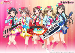  bang_dream! guitar hanazono_tae heels ichigaya_arisa tagme toyama_kasumi ushigome_rimi yamabuki_saaya 