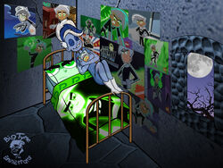  4:3 bed bigtyme bite biting_lip blue_body blue_skin boots clothing danny_fenton danny_phantom fangirl female footwear furniture ghost ghoul_school green_eyes hair hanna-barbera high_heeled_boots high_heels humanoid male moon nickelodeon night not_furry phantasma_(ghoul_school) scooby-doo_(series) spirit white_hair 