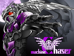  1boy armor bad_id bad_pixiv_id cable character_name claws compound_eyes full_moon highres kamen_rider kamen_rider_drive_(series) kameren looking_at_viewer mashin_chaser mask mechanical_wings moon outstretched_hand photoshop_(medium) projected_inset purple_moon red_eyes shoulder_pads symbol wings 