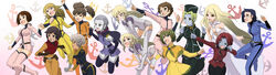  elisa_domel harada_makoto haruka_brigadier hilde_schultz idolmaster idolmaster_shiny_festa kasahara_maki melda_deitz miezela_celestella misaki_yuria miyazawa_chizuru mori_yuki niimi_kaoru parody sasha_iscandar starsha style_parody uchuu_senkan_yamato uchuu_senkan_yamato_2199 yamamoto_akira yurisha_iscandar 