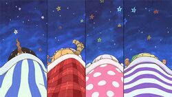  4girls animated animated bed breasts elma_(maidragon) horns kanna_kamui kobayashi-san_chi_no_maidragon multiple_girls quetzalcoatl_(maidragon) sleepy tooru_(maidragon) 