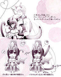  2girls animal_ears bad_id bad_pixiv_id cat_ears dog_ears keito_(3846klid) kyoukaisenjou_no_horizon multiple_girls tachibana_gin tachibana_muneshige_(horizon) 