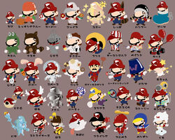  +_+ 1boy alternate_color alternate_form american_flag american_flag_print animal_costume animal_ears art_brush atyuriko baby_mario ball balloon banana_peel bee_mario black_headwear black_overalls blue_overalls bob_hoskins boo_(mario) boo_mario bucket bunny_mario cape cape_mario carrot carrot_(mario) chef_hat chibi cloud_mario commentary_request cookie dice dr._mario dr._mario_(game) f.l.u.d.d. facial_hair fire fire_flower fire_mario flag_print food frog_costume frog_mario ghost gloves go-kart golf_club goomba&#039;s_shoe hammer hammer_mario hat hawaiian_shirt head_wings helmet jizou male_focus mario mario_&amp;_wario mario_(golf) mario_(series) mario_(sunshine) mario_kart mario_paint mario_party mario_strikers mario_tennis mario_tennis_(nintendo_64) metal_mario moustache nes_open_tournament_golf new_super_mario_bros._wii nintendo overalls paintbrush palette_(object) paper_mario paper_mario_64 penguin_costume photoshop_(medium) pill plunger power-up propeller punching purple_overalls rabbit_ears raccoon_ears raccoon_mario raccoon_tail racket red_headwear red_shirt shadow_mario shell shirt soccer_ball spacesuit sparkle staff star_(symbol) star_print statue super_leaf_(transformation) super_mario_64 super_mario_bros._(1993_film) super_mario_bros._2 super_mario_bros._3 super_mario_galaxy super_mario_galaxy_2 super_mario_kart super_mario_land_2 super_mario_rpg super_mario_strikers super_mario_sunshine super_mario_world super_mario_world_2:_yoshi&#039;s_island super_mushroom super_scope super_smash_bros. super_star_(mario) tail tanuki_suit telstar tennis_ball tennis_racket tongue transformation wing_cap wing_mario winged_hat wings wrecking_crew yellow_headwear yellow_shirt yoshi&#039;s_cookie yoshi&#039;s_safari |_| 