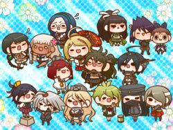  6+boys 6+girls ahoge akamatsu_kaede akitsu_maru_(kancolle) akitsu_maru_(kancolle)_(cosplay) amami_rantaro android animal antenna_hair aqua_bow aqua_bowtie aqua_hairband armor asymmetrical_legwear backpack bag bags_under_eyes bare_shoulders black_eyes black_gloves black_hair black_hat black_mask black_scarf black_shirt black_skirt black_sleeves black_thighhighs blazer blonde_hair blue_background blue_bag blue_bow blue_hair blue_jacket blue_kimono blue_neckerchief blue_shirt blue_skirt blush_stickers bob_cut boots bow bowtie braid breastplate breasts brown_footwear brown_hair brown_jacket brown_skirt can chabashira_tenko chest_sarashi chitose_(kancolle) chitose_(kancolle)_(cosplay) cleavage clothing_cutout collared_jacket collared_shirt commentary_request cosplay covered_mouth crop_top crossdressing crossed_arms danganronpa_(series) danganronpa_v3:_killing_harmony dark-skinned_female dark_skin detached_sleeves dress everyone fish floral_background flower flying_sweatdrops fur-trimmed_sleeves fur_trim furrowed_brow glasses gloves gokuhara_gonta grabbing_another&#039;s_hair green_hair green_jacket green_sailor_collar green_skirt grey_hair grey_hat grey_pantyhose grey_skirt grey_socks gun hair_between_eyes hair_flower hair_ornament hair_over_one_eye hair_ribbon hair_scrunchie hairband hairbow hakama hakama_short_skirt hakama_skirt hand_on_own_cheek hand_on_own_face hand_on_own_hip hands_on_own_cheeks hands_on_own_face hands_on_own_hips harukawa_maki hat headband high_ponytail holding holding_animal holding_fish holding_pen holding_umbrella hoshi_ryoma iowa_(kancolle) iowa_(kancolle)_(cosplay) iruma_miu jacket japanese_clothes k1-b0 kantai_collection katsuragi_(kancolle) katsuragi_(kancolle)_(cosplay) kimono lapels large_breasts light_blush long_hair long_sleeves low_twin_braids mask messy_hair midriff mini_hat miniskirt mismatched_legwear mole mole_under_eye mole_under_mouth momota_kaito motion_lines mouth_mask multiple_boys multiple_girls musashi_(kancolle) musashi_(kancolle)_(cosplay) naganami_(kancolle) naganami_(kancolle)_(cosplay) nagato_(kancolle) nagato_(kancolle)_(cosplay) nagato_kai_ni_(kancolle) nagato_kai_ni_(kancolle)_(cosplay) navel neckerchief necktie nervous_sweating notched_lapels oil-paper_umbrella oma_kokichi ooyodo_(kancolle) ooyodo_(kancolle)_(cosplay) open_mouth orange_necktie outstretched_arm oversized_object pale_skin pantyhose peaked_cap pen pencil_skirt pink_flower pink_skirt pink_vest pleated_skirt polka_dot polka_dot_background purple_hair red_bow red_bowtie red_hair red_hakama red_ribbon red_scrunchie red_umbrella ribbed_legwear ribbon ribbon-trimmed_ribbon ro-500_(kancolle) ro-500_(kancolle)_(cosplay) round_eyewear saihara_shuichi sailor_collar sailor_dress sarashi scarf school_uniform scrunchie serafuku shimushu_(kancolle) shimushu_(kancolle)_(cosplay) shinguji_korekiyo shirogane_tsumugi shirt shoes short_kimono shoulder_cutout side_ponytail simple_background single_sidelock skirt sleeveless sleeveless_shirt smile sneakers socks solid_oval_eyes spiked_hair standing_on_box straight_hair sweat thick_eyebrows thighhighs tojo_kirumi triangle_mouth twin_braids two-tone_shirt two_side_up umbrella unryuu_(kancolle) unryuu_(kancolle)_(cosplay) v-shaped_eyebrows very_long_hair vest waist_ribbon wakaba_(kancolle) wakaba_(kancolle)_(cosplay) wavy_mouth weapon white_dress white_headband white_pantyhose white_ribbon white_sailor_collar white_shirt white_skirt white_sleeves yamakaze_(kancolle) yamakaze_(kancolle)_(cosplay) yamato_(kancolle) yamato_(kancolle)_(cosplay) yellow_neckerchief yellow_ribbon yonaga_angie yukikaze_(kancolle) yukikaze_(kancolle)_(cosplay) yumaru_(marumarumaru) yumeno_himiko zipper zipper_pull_tab zuikaku_(kancolle) zuikaku_(kancolle)_(cosplay) 