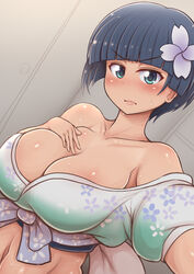  breasts female ponpo senran_kagura senran_kagura_(series) solo yozakura_(senran_kagura) 