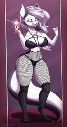  absurd_res anthro bra breasts canid canid_demon canine cellphone cleavage clothed clothing conditional_dnp demon ear_piercing electronics female fur hellhound helluva_boss hi_res holding_cellphone holding_object holding_phone loona_(helluva_boss) mammal multicolored_body multicolored_fur mythological_canine mythological_creature mythology nexcoyotlgt panties phone piercing smartphone solo two_tone_body two_tone_fur underwear 