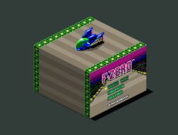  animated animated blue_falcon f-zero isometric no_humans pixel_art title_screen wanpaku_pixels 