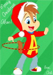  alvin_and_the_chipmunks alvin_seville alvinnn!!!_and_the_chipmunks ambiguous_gender anthro blue_eyes border bottomwear brown_hair brown_nose buckteeth chipmunk christmas christmas_clothing christmas_headwear clothed clothing denim denim_bottomwear denim_clothing eyebrows facial_markings footwear fully_clothed gleefulchibi ground_squirrel hair hat head_markings headgear headwear holidays hoodie hula_hoop jeans male mammal markings open_mouth open_smile pants rodent santa_hat sciurid shirt shoes smile sneakers solo teeth toony topwear white_border young 