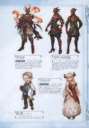  4boys absurdres alicia_(granblue_fantasy) armor armored_boots belt blunt_bangs book boots breasts character_name character_request cleavage cleavage_cutout clothing_cutout crossed_arms detached_sleeves draph dress earrings elbow_gloves facial_hair female fire full_body gauntlets glasses gloves granblue_fantasy grueler hand_on_own_chest hand_on_own_hip harvin highres holding horns jewelry lab_coat large_breasts long_dress long_hair looking_at_viewer minaba_hideo multiple_boys muscular non-web_source official_art open_mouth pants pelvic_curtain photoshop_(medium) pigeon-toed pointy_ears puffy_sleeves red_eyes scan short_hair short_sleeves sleeves_rolled_up smile standing stethoscope underboob underboob_cutout white_gloves white_hair 