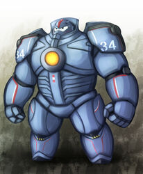  bad_id bad_pixiv_id baymax big_hero_6 commentary_request cosplay crossover gipsy_danger gipsy_danger_(cosplay) hiraga_daidai no_humans non-humanoid_robot pacific_rim robot 