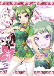  chinadress matatabi morizono_wakana pretty_rhythm pretty_rhythm:_rainbow_live thighhighs 